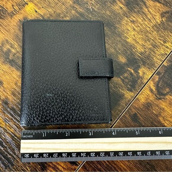 Gucci Mini Agenda Notebook Holder Black Leather - Picture 9 of 14